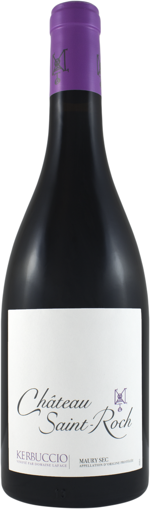 Kerbuccio 2017 Château Saint Roch Rouge Maury sec (75)