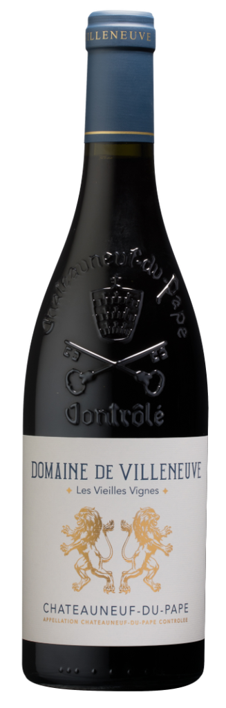 [RHO-S/Villeneuve/Ch9 Pape/rouge/2017] Châteauneuf-du-Pape 2017 Les vieilles vignes Villeneuve (75)