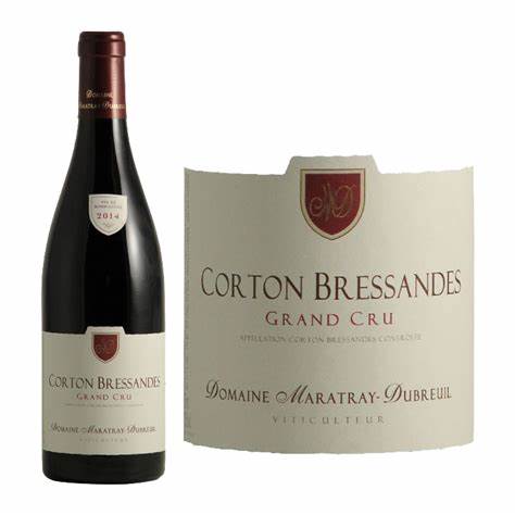 CORTON-BRESSANDES 2022 Grand Cru Maratray Dubreuil (75)
