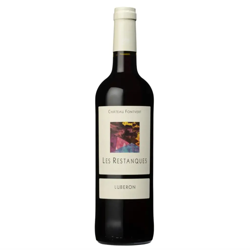 les Restanques 2022 Luberon rouge Ch. Fontvert (75)