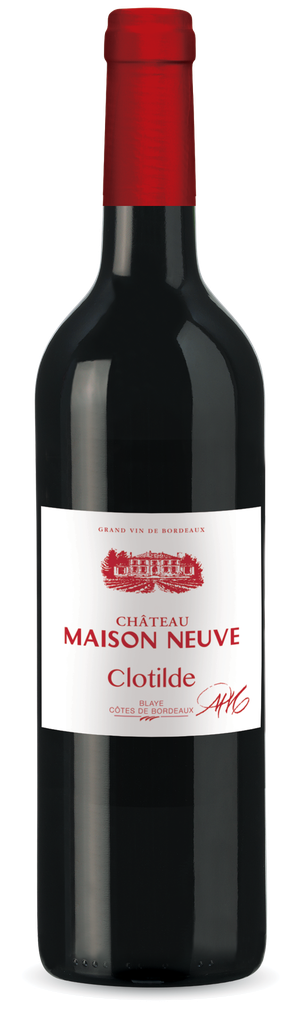[1/2 Clotilde/rouge/2022] Clotilde 2022 Chât. Maison-Neuve Blaye-Côtes de Bordeaux (DEMIE)