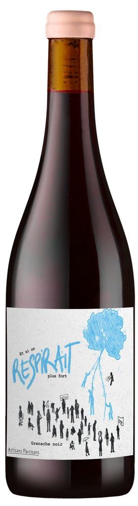Grenache Noir 2023 si on respirait plus fort(75) Artisans-Partisans