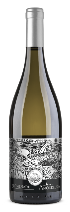 Promenade IGP Ardèche blanc 2023 les Amoureuses (75) 