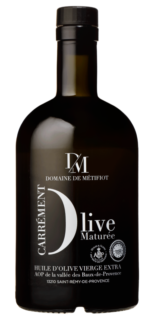 Huile AOP Vallée des Baux-de-Provence CARREMENT OLIVE Maturée vierge (50)