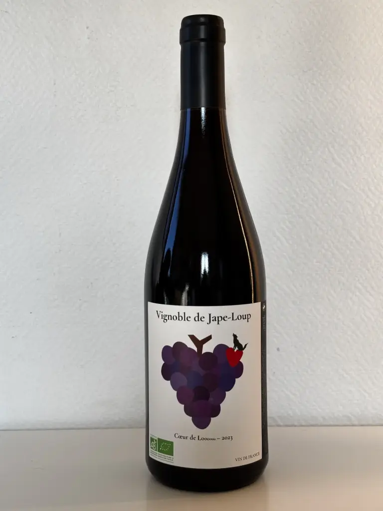 [LAN/Jape-Loup/Coeur de Looooo/rouge/2023] Coeur de Looo 2023 VDF Vignoble de Jape-Loup (75)