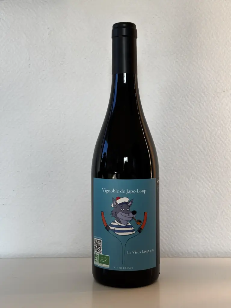 [LAN/Jape-Loup/Le Vieux Loup/rouge/2024] Le Vieux Loup 2024 VDF Vignoble de Jape-Loup (75)