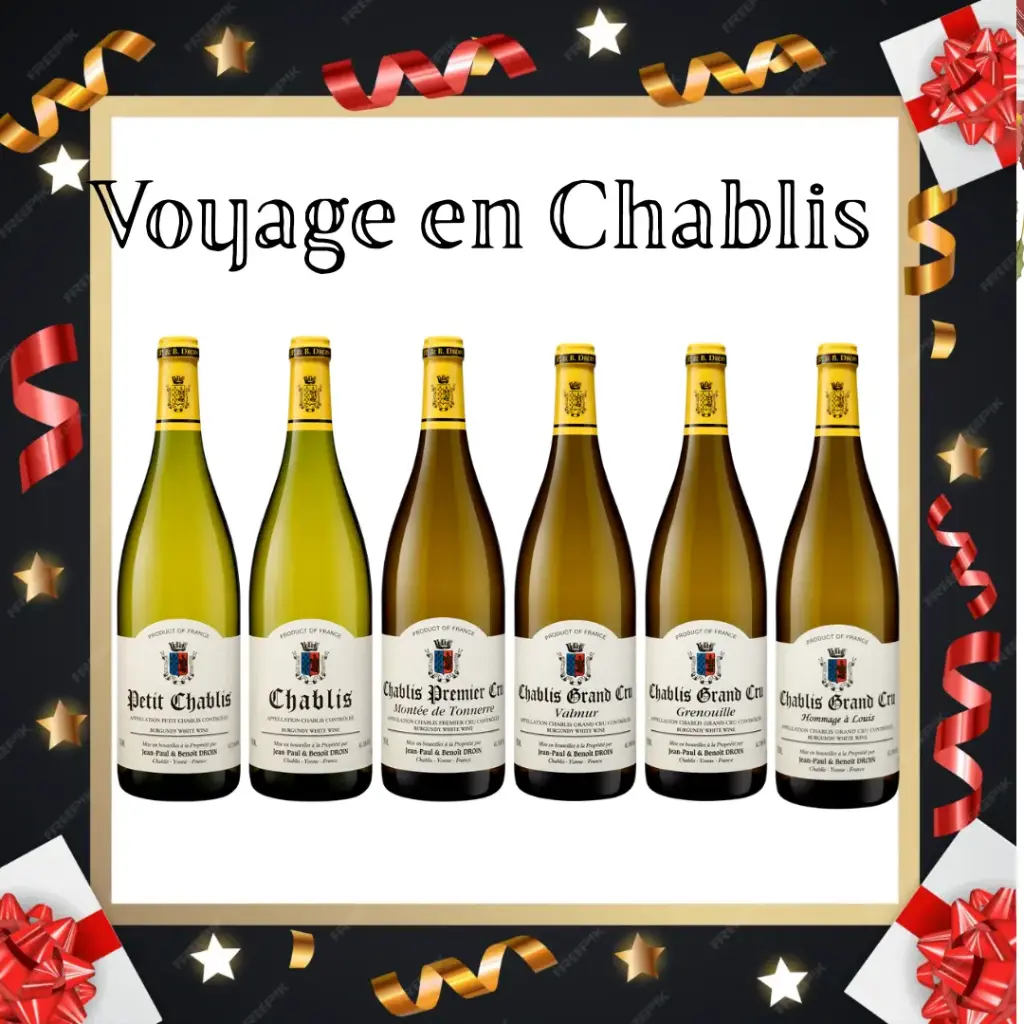 Coffret Voyage en Chablis  - Droin 2023