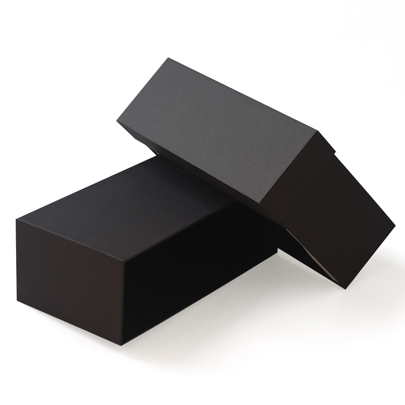 Étui cadeau noir carré 6 bouteilles  (2x3)