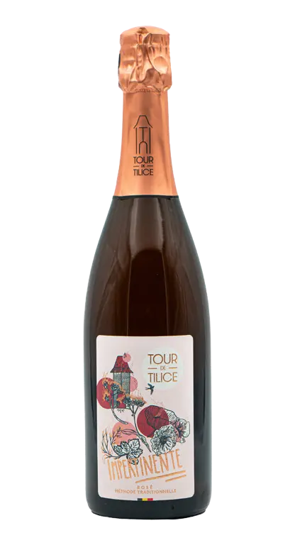  Impertinente 2023 - Tour de Tilice - AOP Crémant de Wallonie rosé