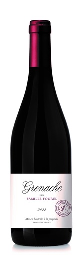 [LAN/Fourel/Grenache/rouge/2022] Grenache IGP Oc 2022 Famille Fourel (75)