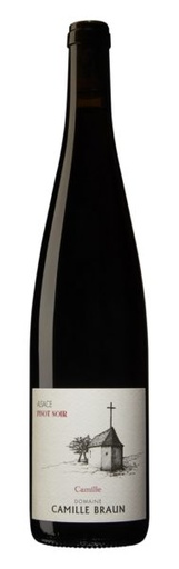 [ALS/Braun/Pinot Noir Camille/rouge/2023] Pinot Noir Camille Alsace 2023  Camille Braun(75)