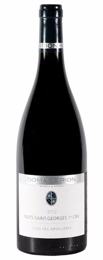 [BOU/Rion/NSG Argillières/rouge/2021] Nuits Saint Georges 1er Cru Clos des Argillières 2021 Rion (75)