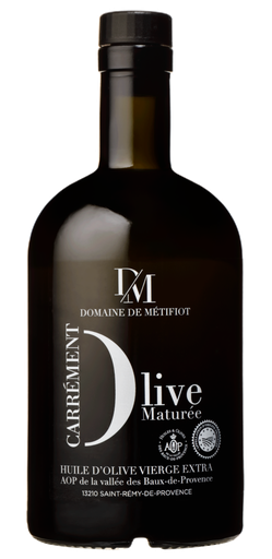 [PRO/Metifiot/Huile Olive Maturée] Huile AOP Vallée des Baux-de-Provence CARREMENT OLIVE Maturée vierge (50)