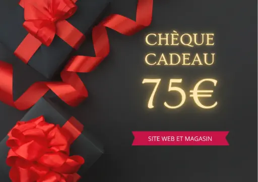 CHEQUE CADEAU  75€ 