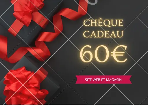CHEQUE CADEAU  60€ 